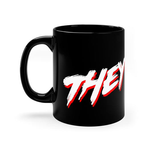 They Live "Logo" 11oz Black Mug