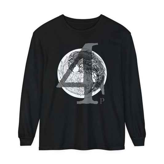 Danzig "4P: Yin Yang" Garment-Dyed Long Sleeve T-Shirt