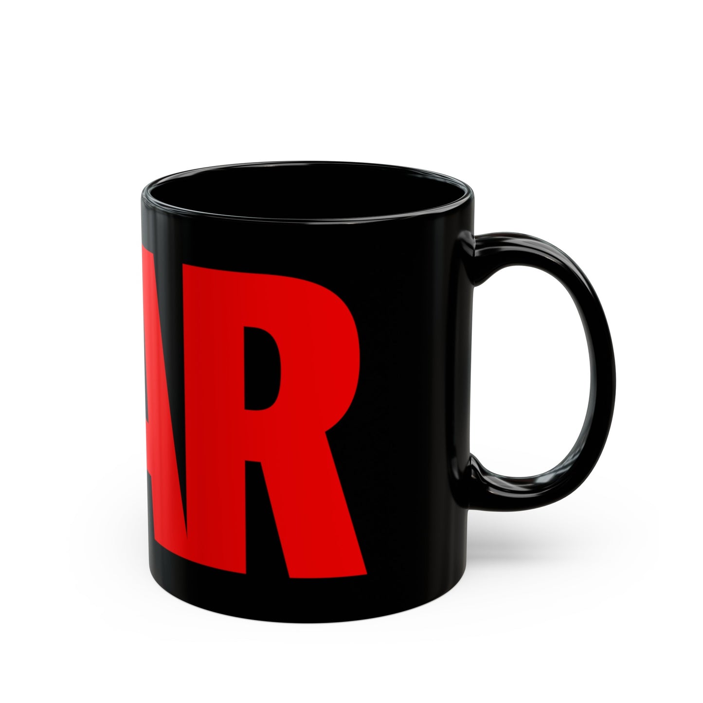 WAR "Logo" 11oz Black Mug