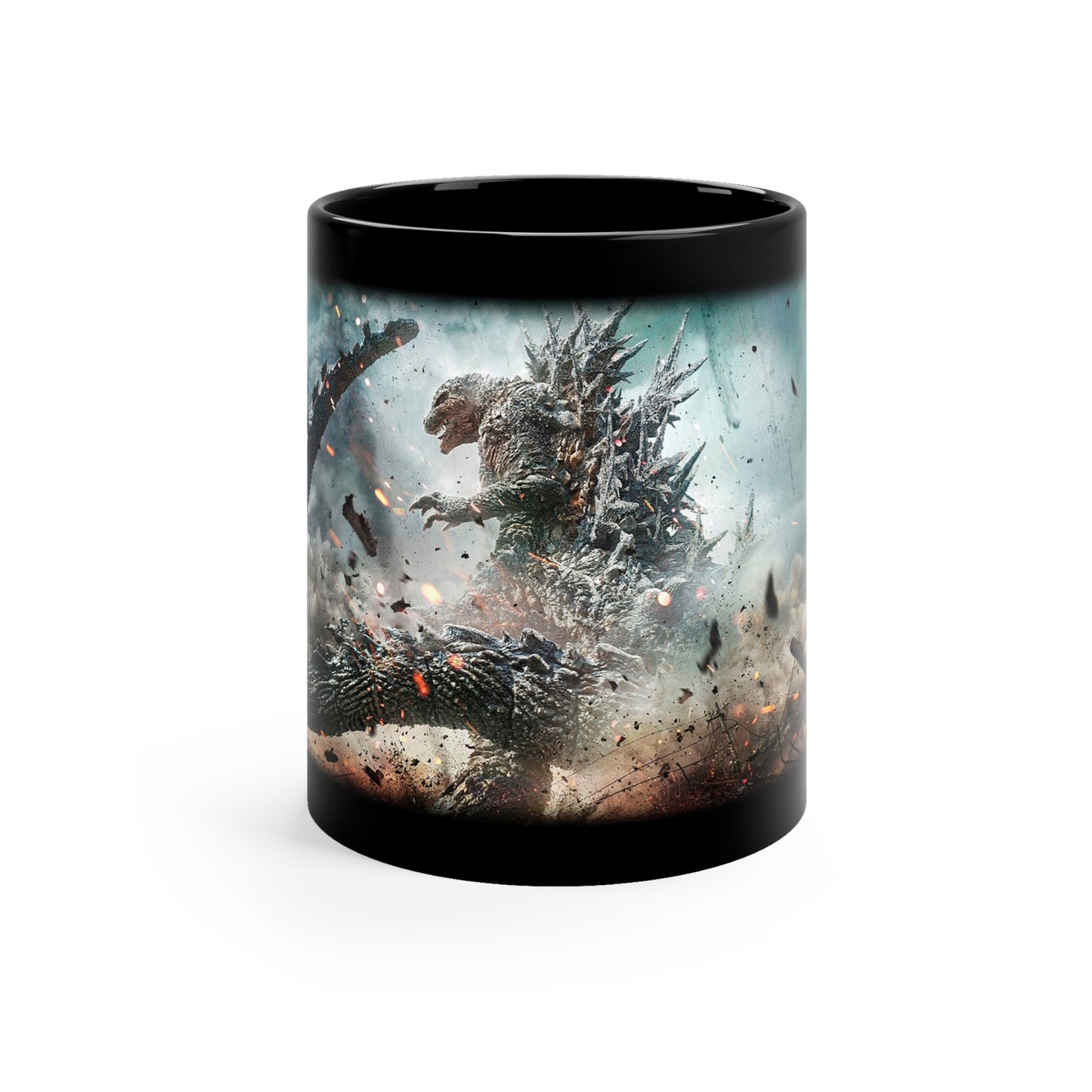 Godzilla "Minus One Destruction" 11oz Black Mug