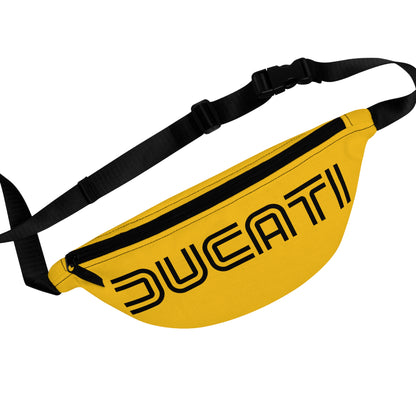 Ducati "Logo: 1975" Gold Sling Bag/Fanny Pack