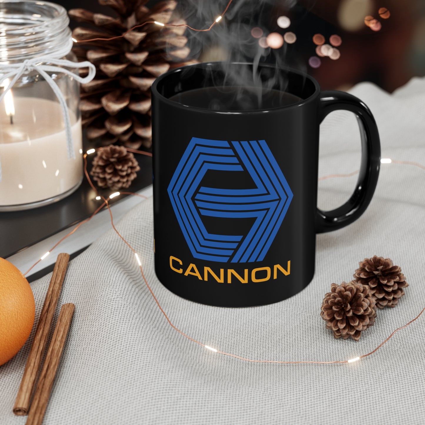 Cannon Films "Logo" 11oz Black Mug