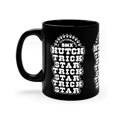 Hutch "Trick Star" 11oz Black Mug