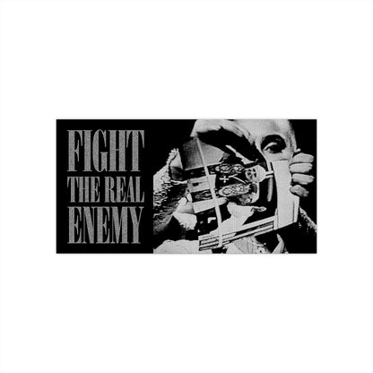 Sinéad O'Connor "Fight The Real Enemy" Bumper Stickers