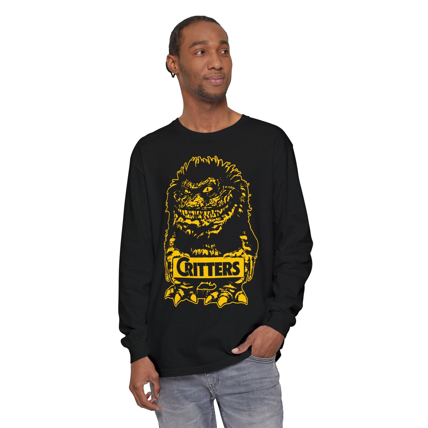 Critters "They Bite" Garment-Dyed Long Sleeve T-Shirt