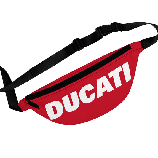 Ducati "Logo: Modern" Dark Red Sling Bag/Fanny Pack