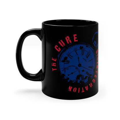 The Cure "Disintegration" 11oz Black Mug