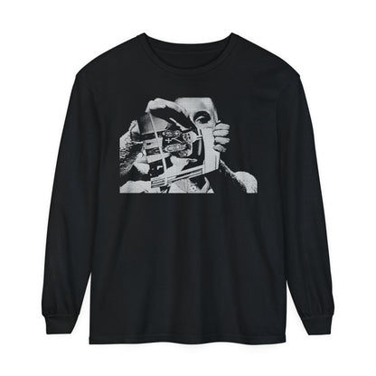 Sinéad O'Connor "Fight The Real Enemy" Garment-Dyed Long Sleeve T-Shirt