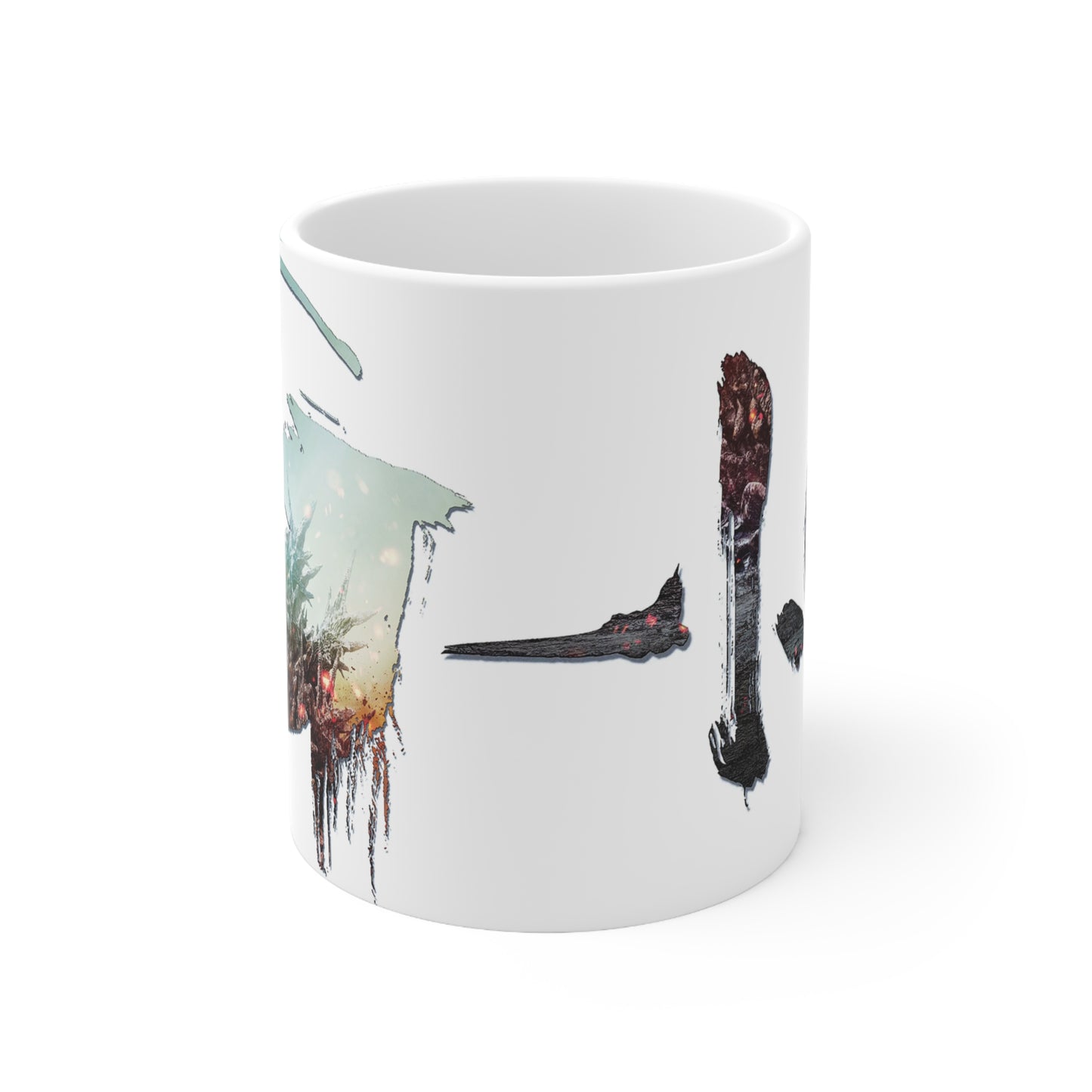 Godzilla "Minus One" White Ceramic Mug 11oz