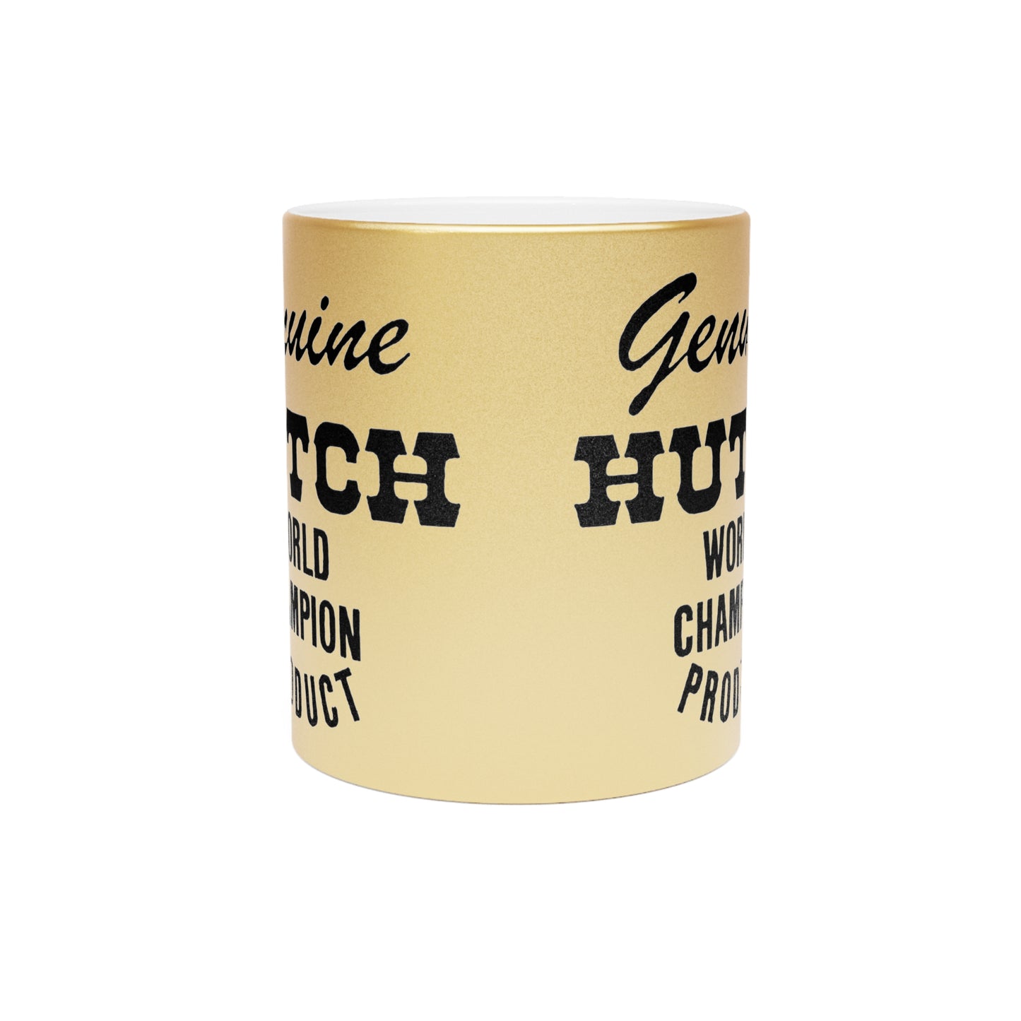 Hutch "World Champion" Metallic Mug