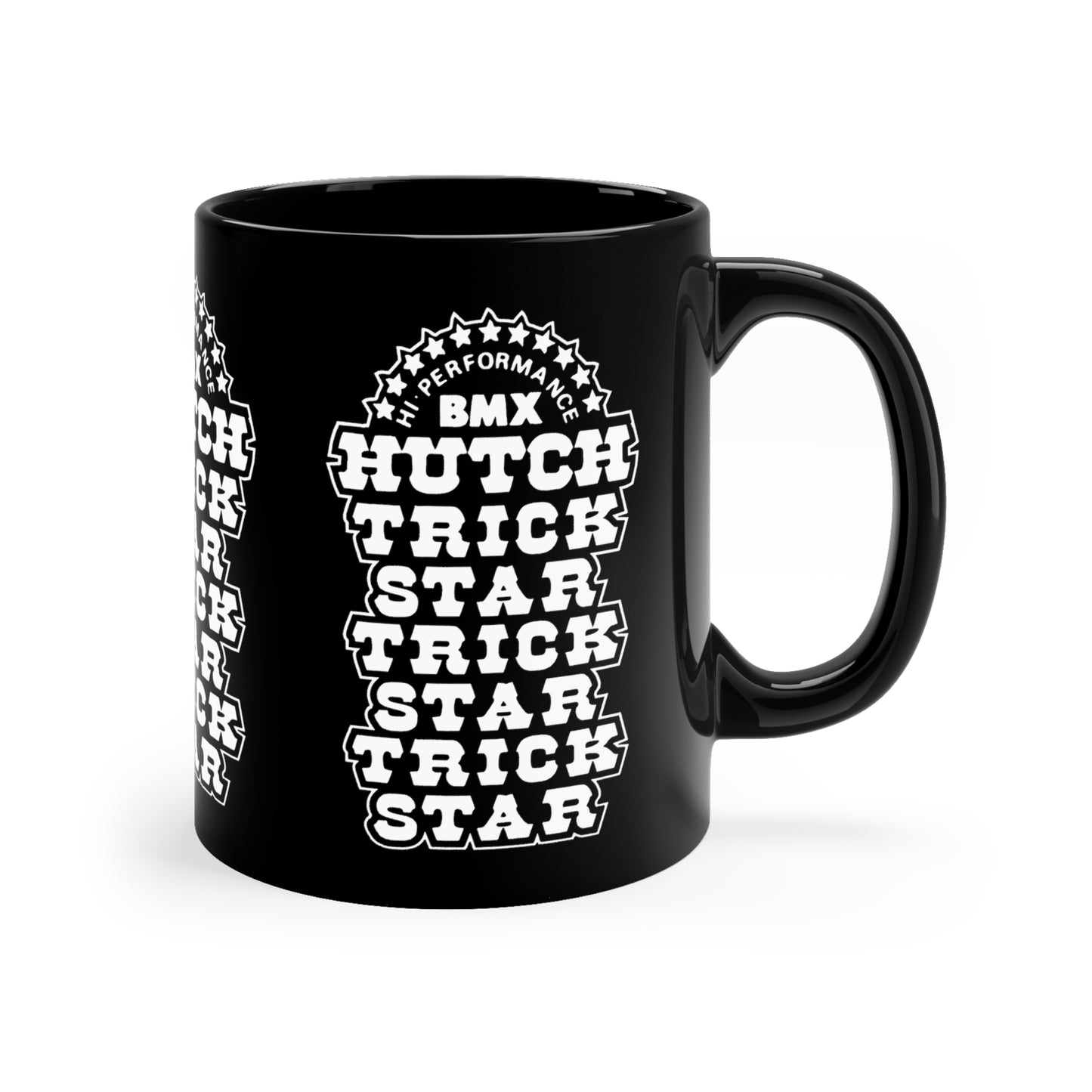 Hutch "Trick Star" 11oz Black Mug