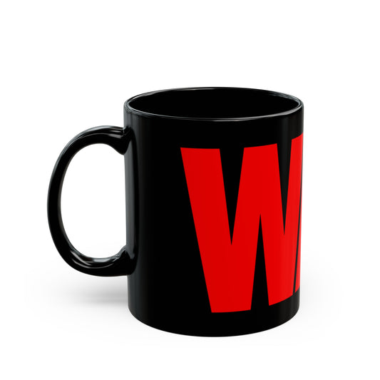 WAR "Logo" 11oz Black Mug