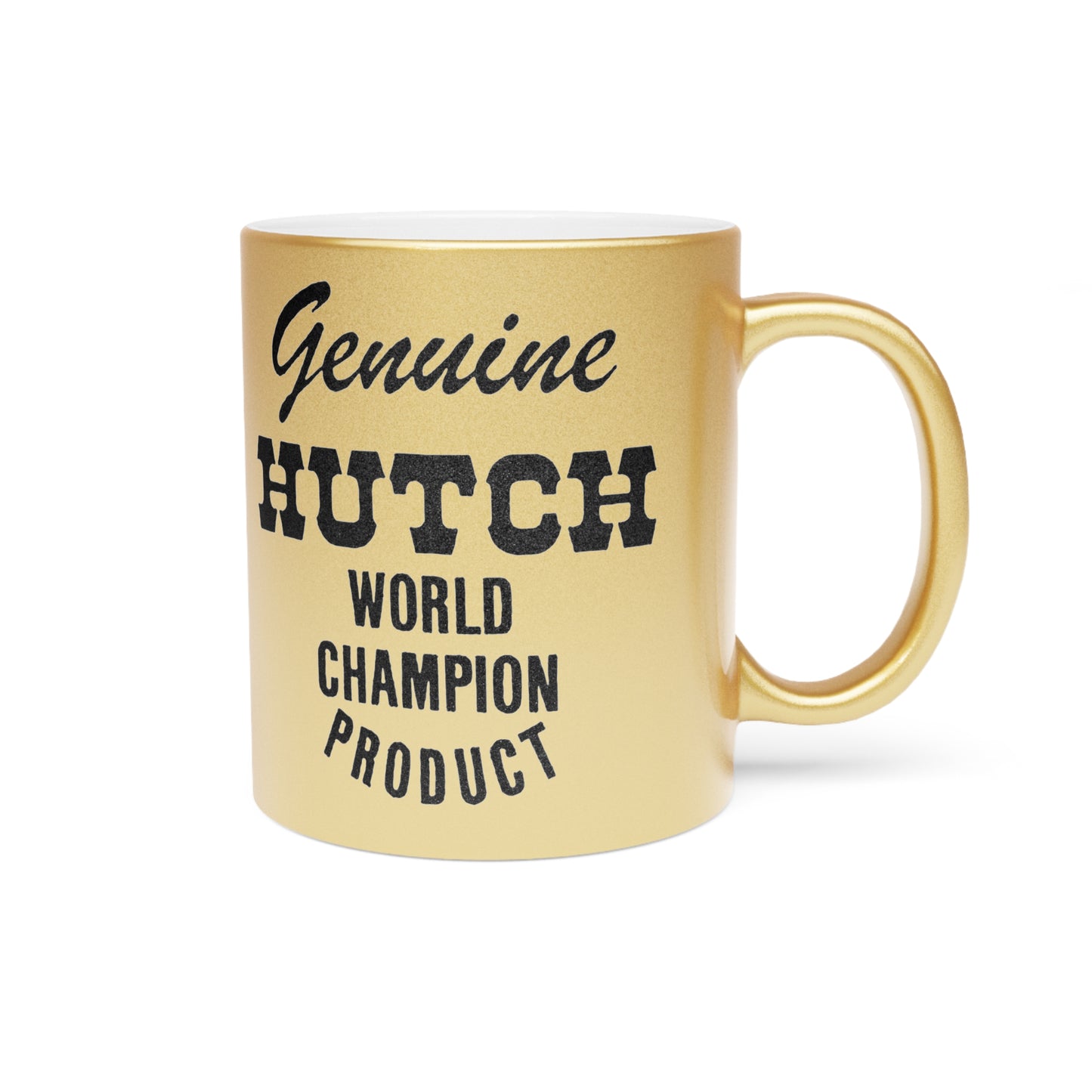 Hutch "World Champion" Metallic Mug