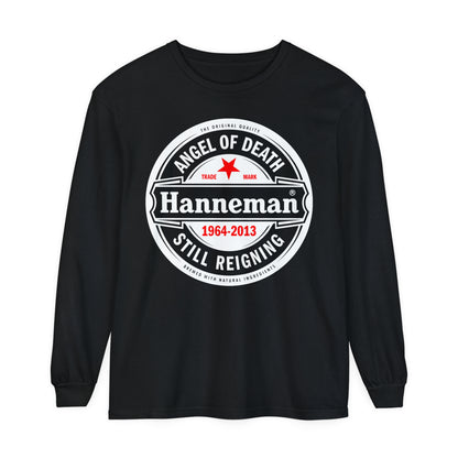 Slayer "Hanneman: Still Reigning" Garment-Dyed Long Sleeve T-Shirt