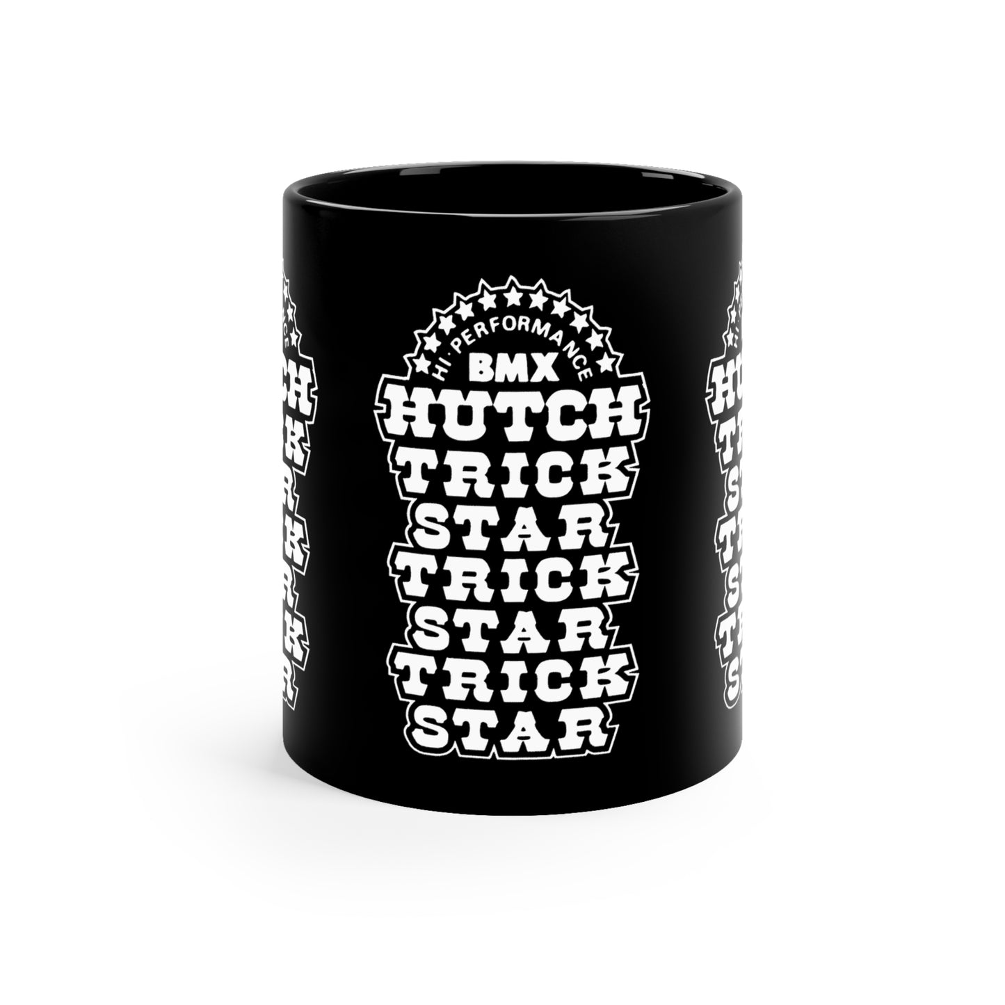 Hutch "Trick Star" 11oz Black Mug