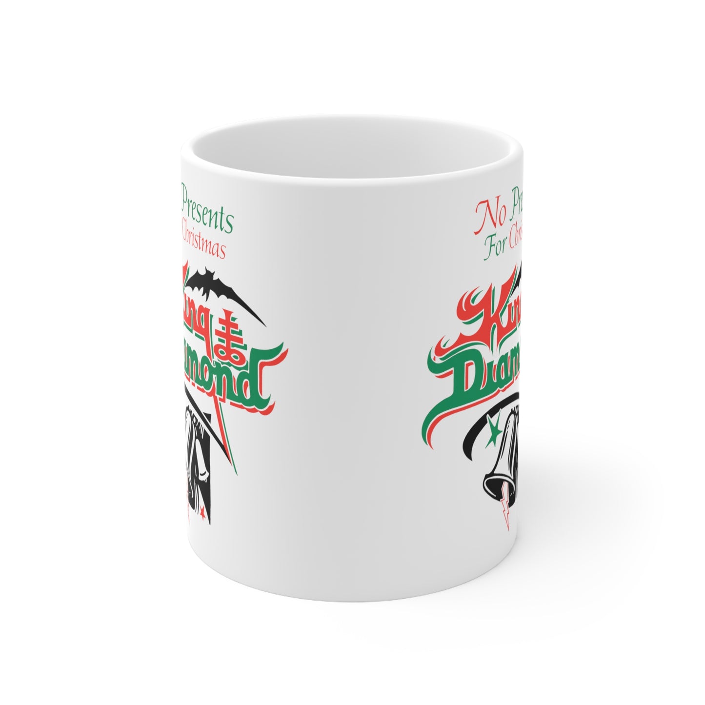 King Diamond "No Presents For Christmas" Ceramic Mug 11oz