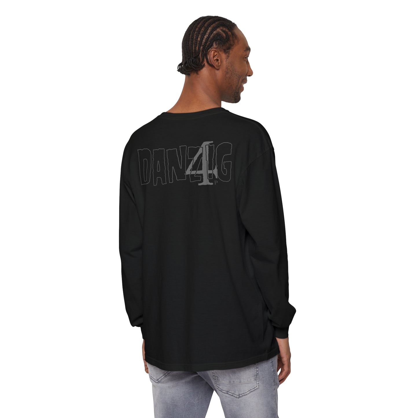 Danzig "4P: Yin Yang" Garment-Dyed Long Sleeve T-Shirt