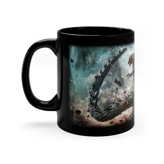 Godzilla "Minus One Destruction" 11oz Black Mug