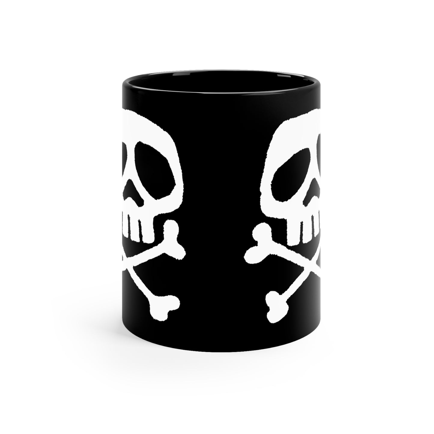 Captain Harlock "Crossbones" 11oz Black Mug