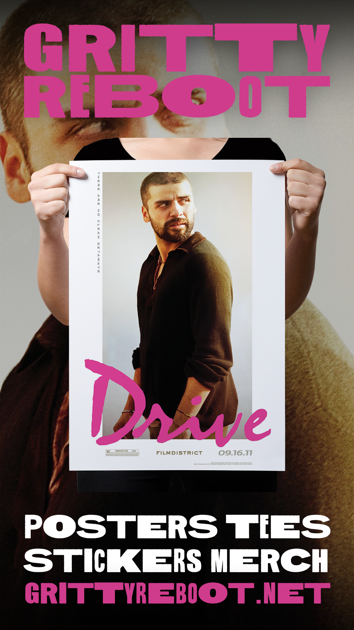 Drive "Portrait: Standard Gabriel" Poster Reprint