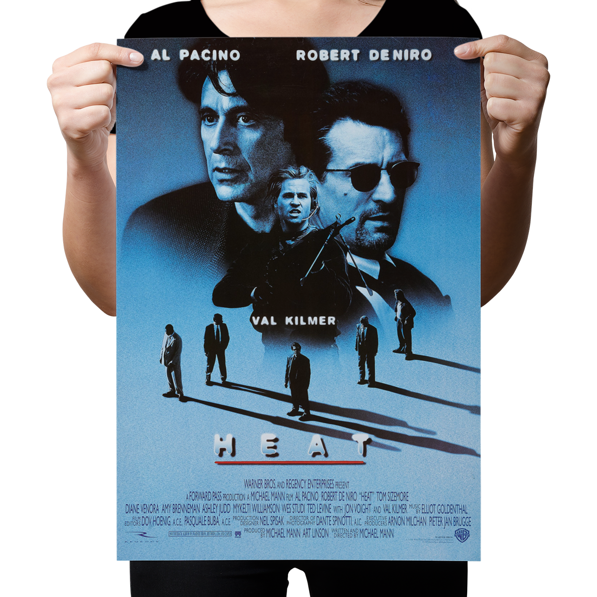 Heat U.S. One Sheet Alternate Poster Reprint