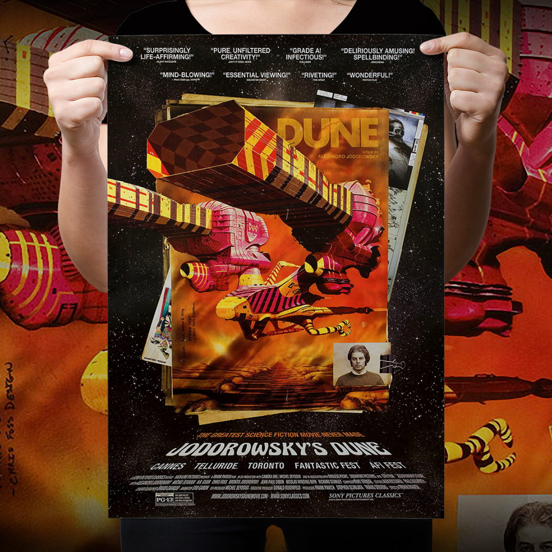 Jodorowsky's Dune "U.S. Onesheet" Poster Reprint