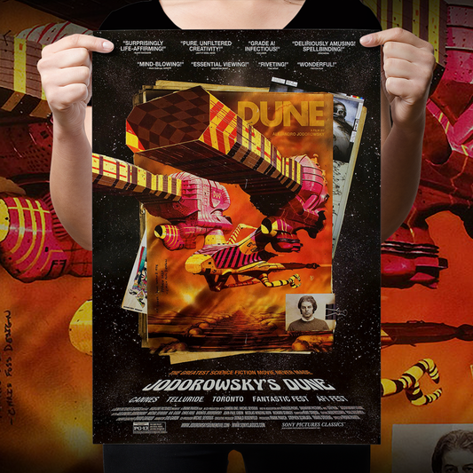 Jodorowsky's Dune "U.S. Onesheet" Poster Reprint