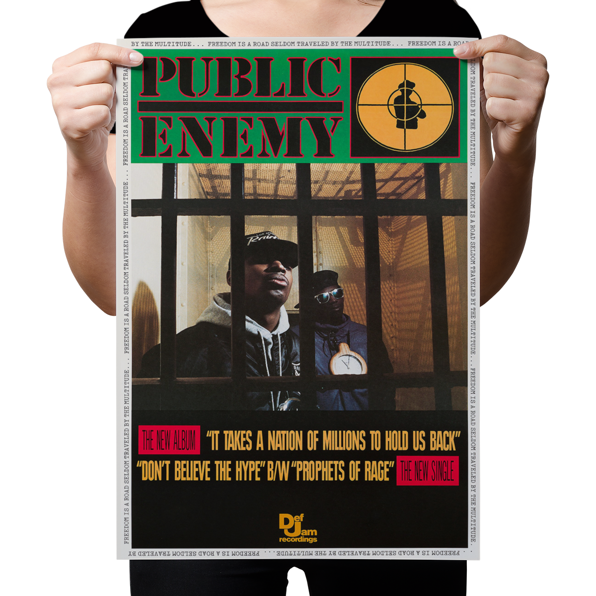 Public Enemy "It Takes A Nation..." Poster Reprint