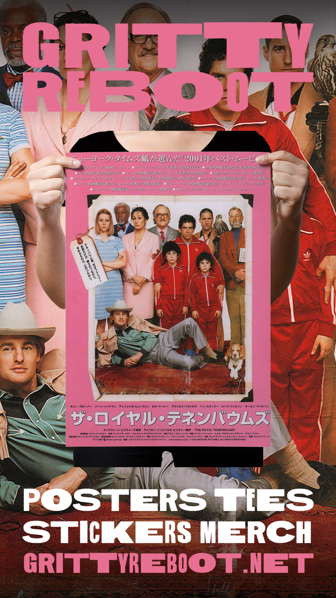 The Royal Tenenbaums "Japanese B5" Poster Reprint