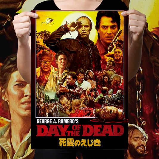 Day Of The Dead "Japanese" Poster Reprint