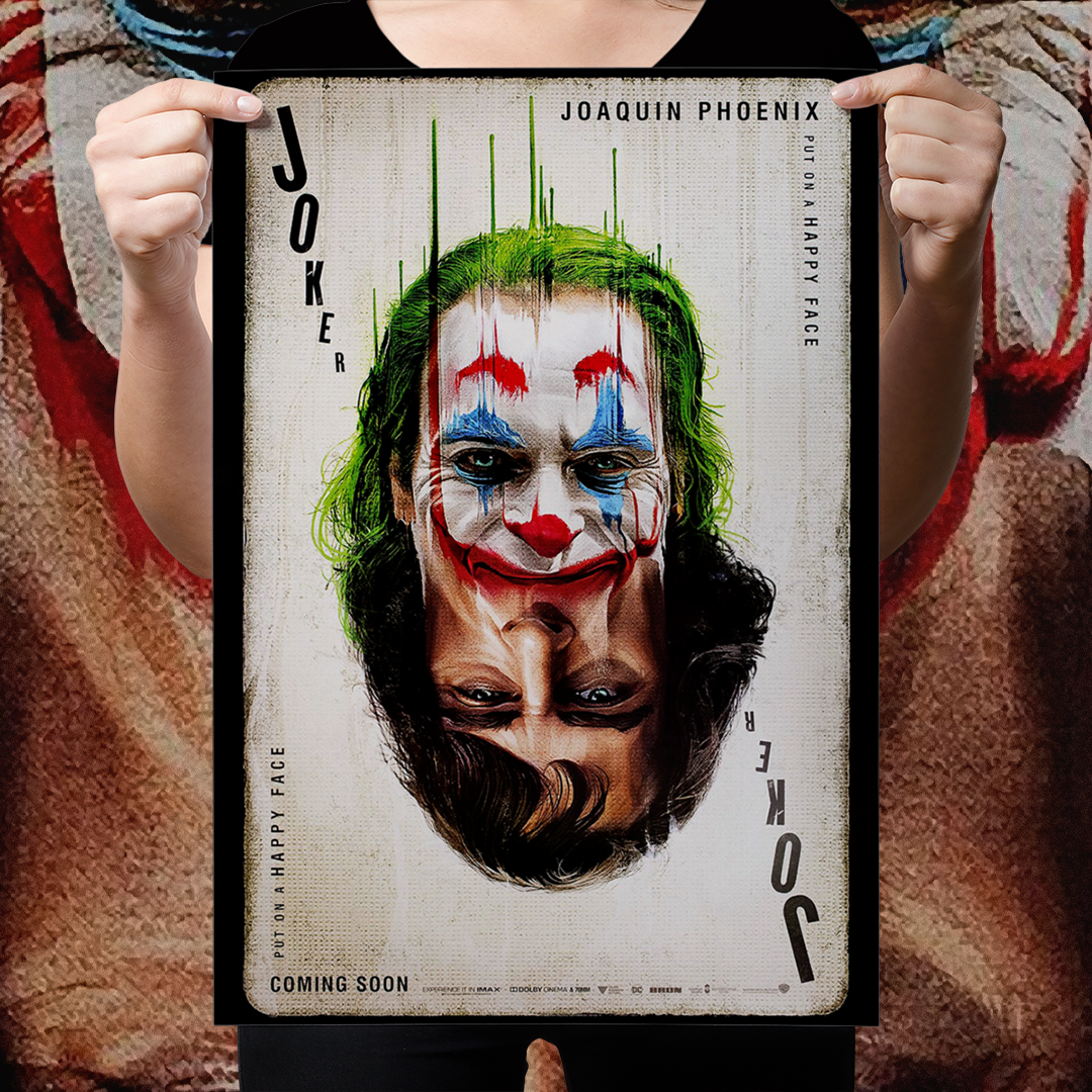 The Joker "U.S. One Sheet" Poster Reprint