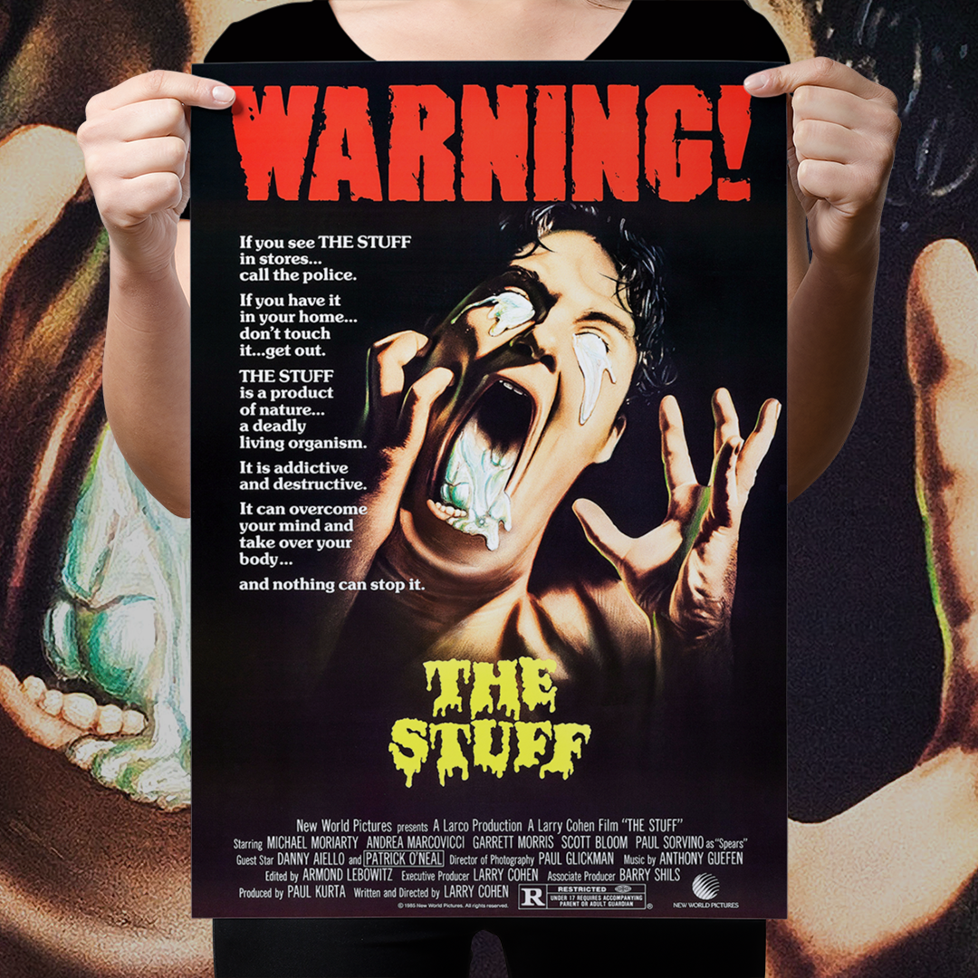 The Stuff "U.S. One Sheet" Poster Reprint