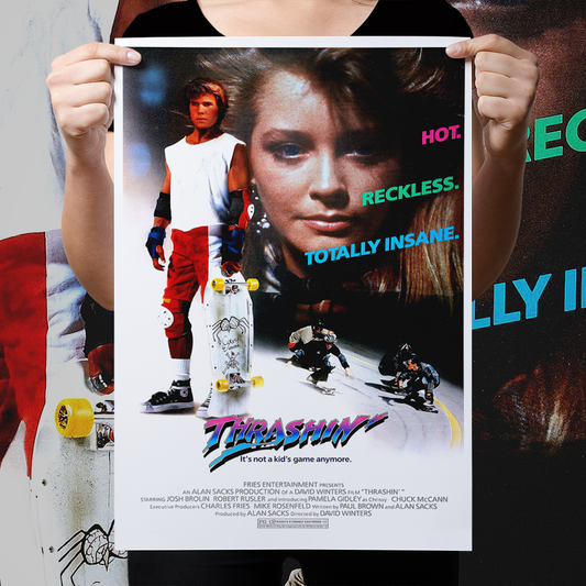 Thrashin' "U.S. One Sheet" Poster Reprint