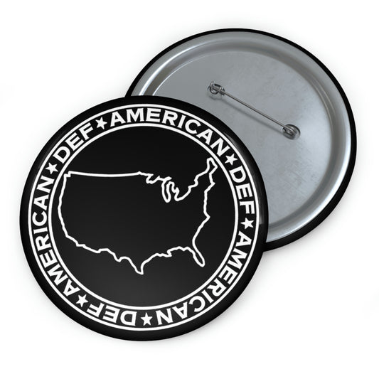 Def American "Logo" Pin