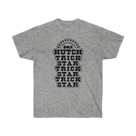 Hutch BMX "Trick Star" Athletic Grey T-Shirt