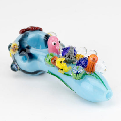 Empire Glassworks Great Barrier Reef Small Spoon Pipe