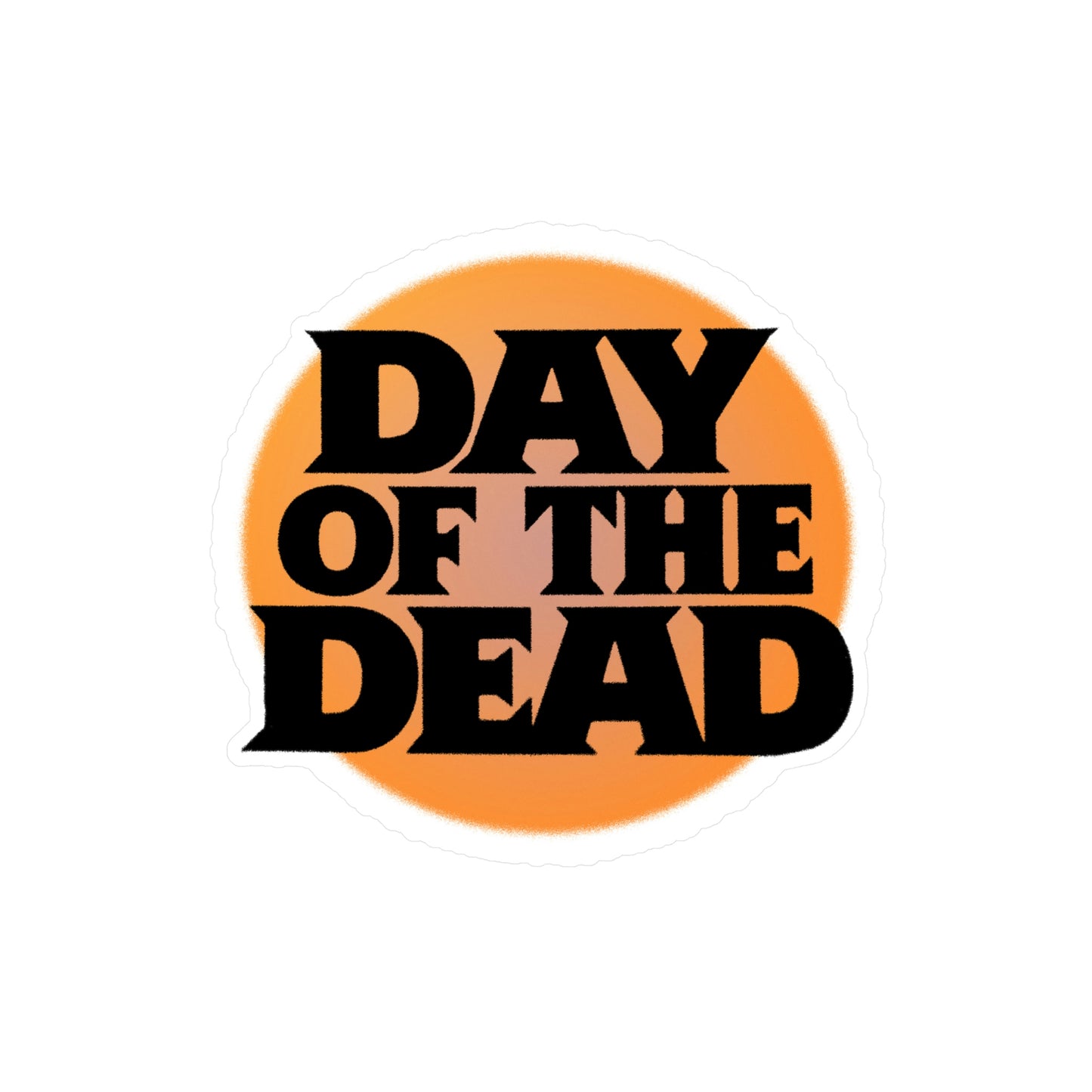 Day Of The Dead "Trailer Logo"  Kiss-Cut Vinyl Decal