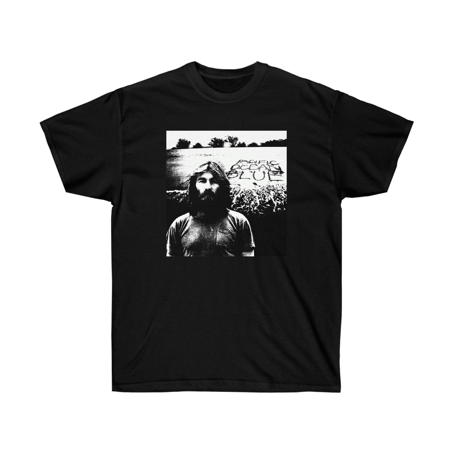 Dennis Wilson "Pacific Ocean Blue" Black T-Shirt