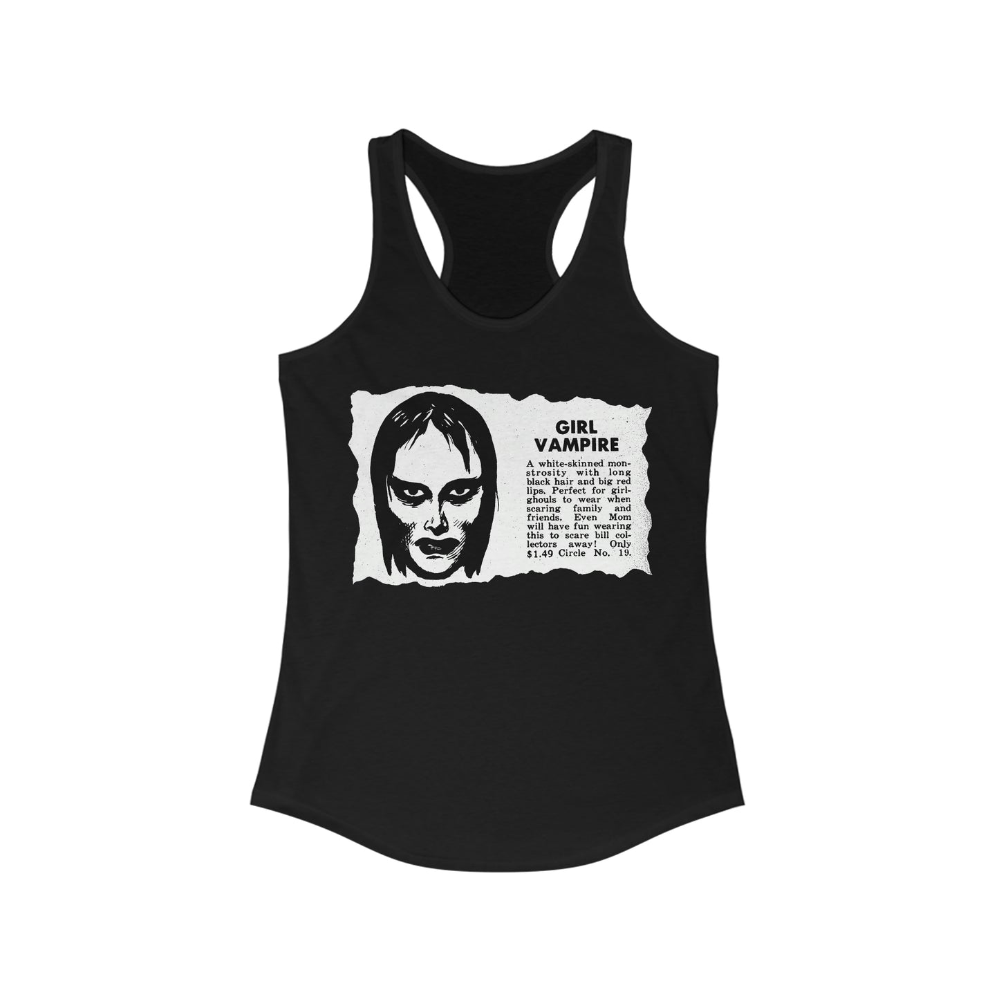 Girl Vampire "Tearaway" Women's Racerback Tank