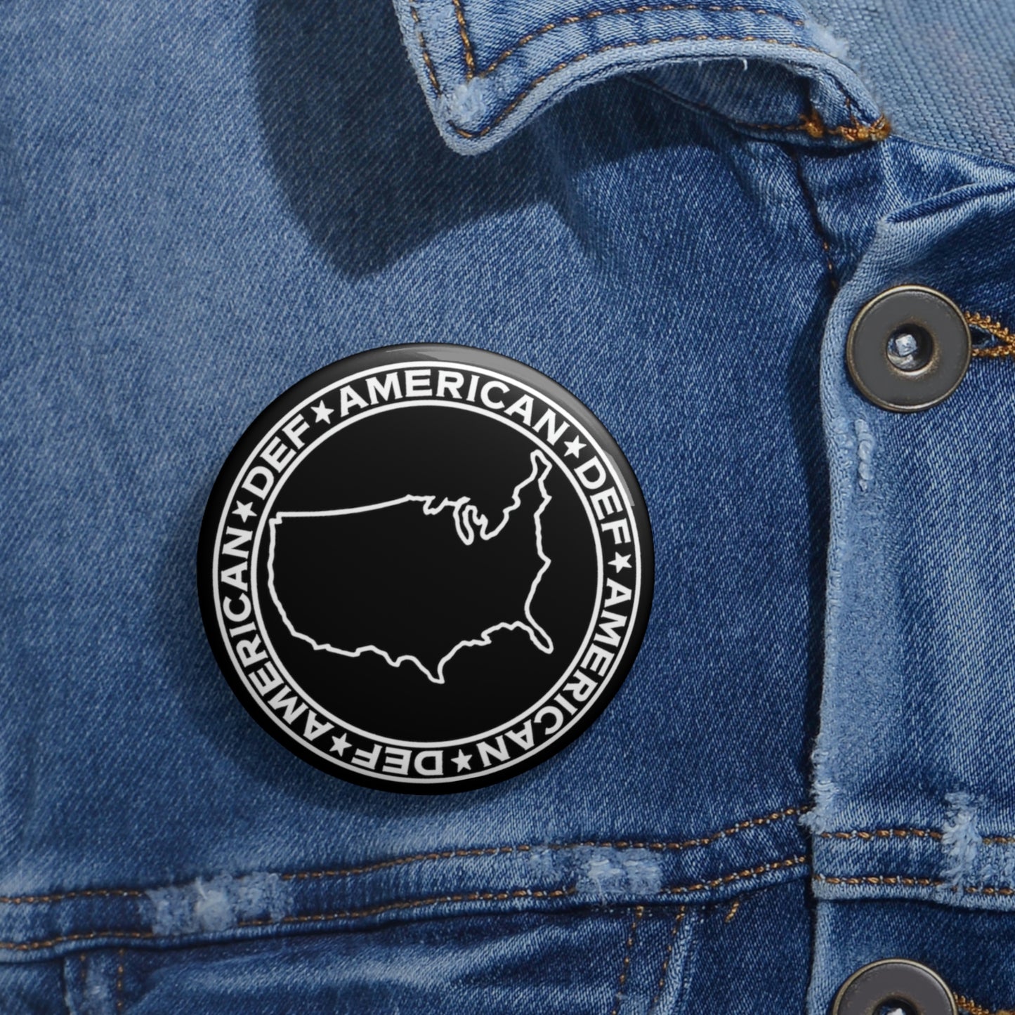 Def American "Logo" Pin