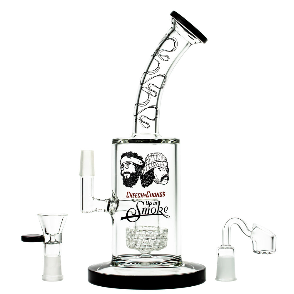 CHEECH & CHONG "Big Green Van" 10" Water Pipe