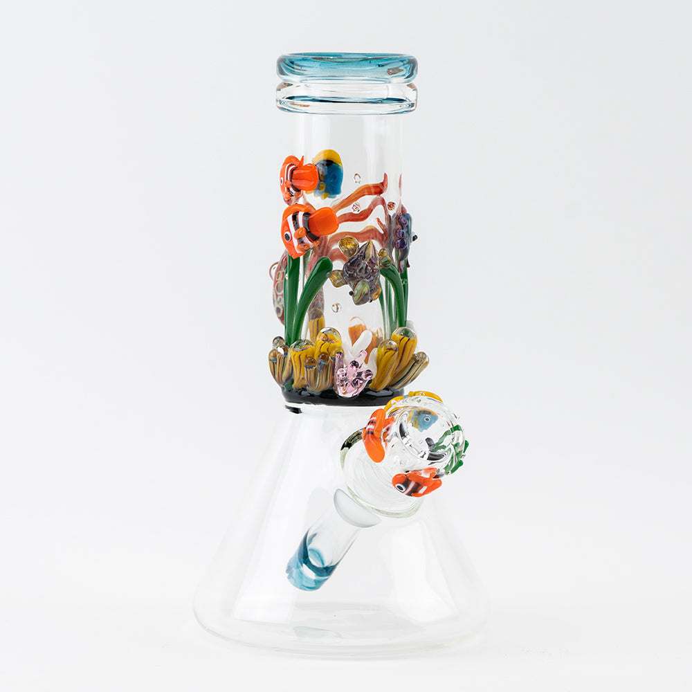 Empire Glassworks Under the Sea Baby Beaker