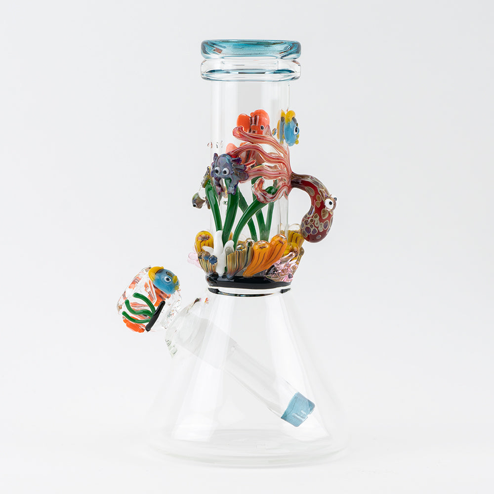 Empire Glassworks Under the Sea Baby Beaker