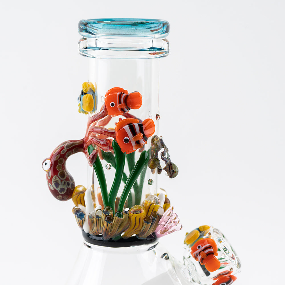 Empire Glassworks Under the Sea Baby Beaker