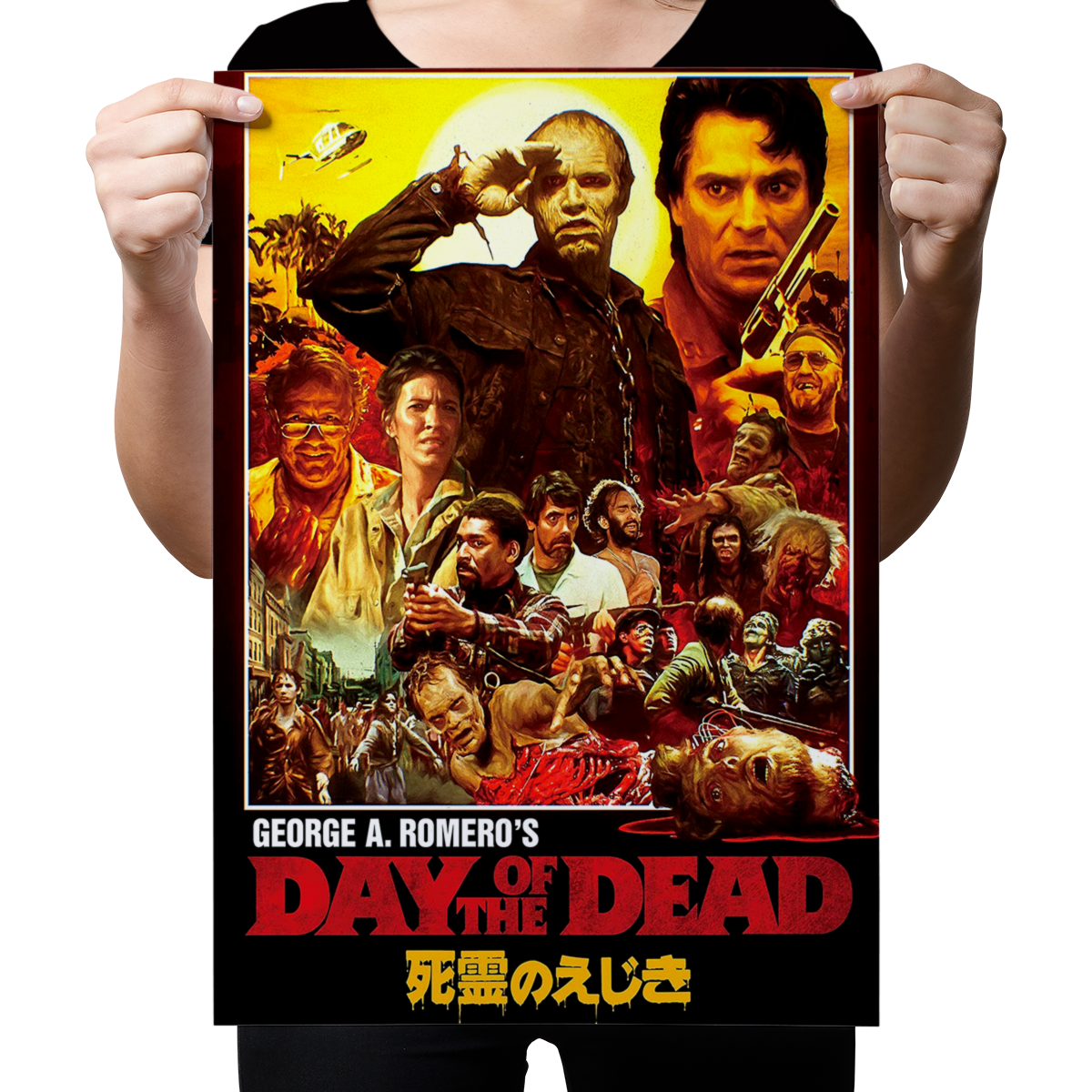 Day Of The Dead "Japanese" Poster Reprint