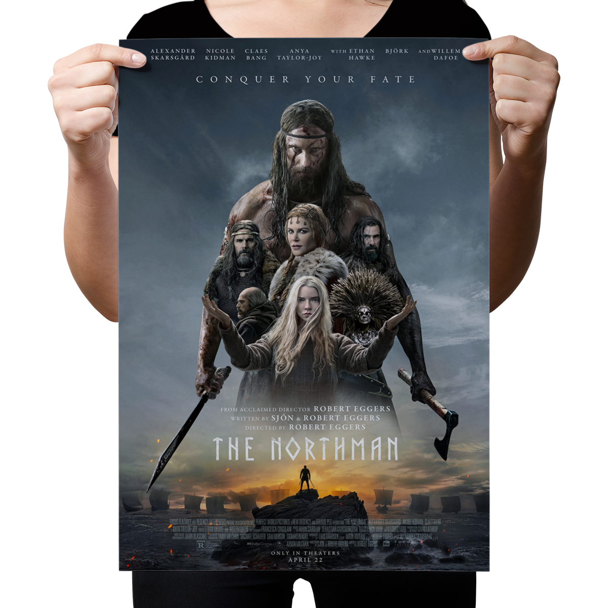 The Northman "U.S. One Sheet: Alternate" Poster Reprint