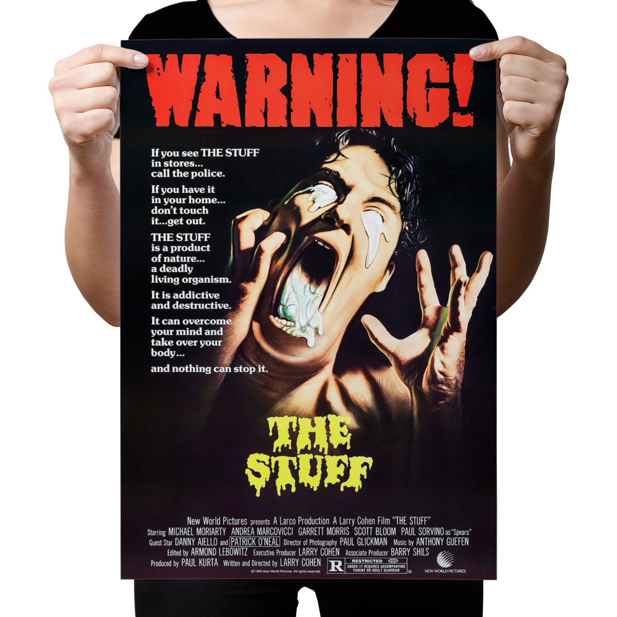 The Stuff "U.S. One Sheet" Poster Reprint