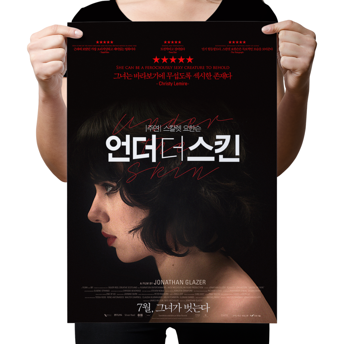 Under The Skin "Korean" Poster Reprint