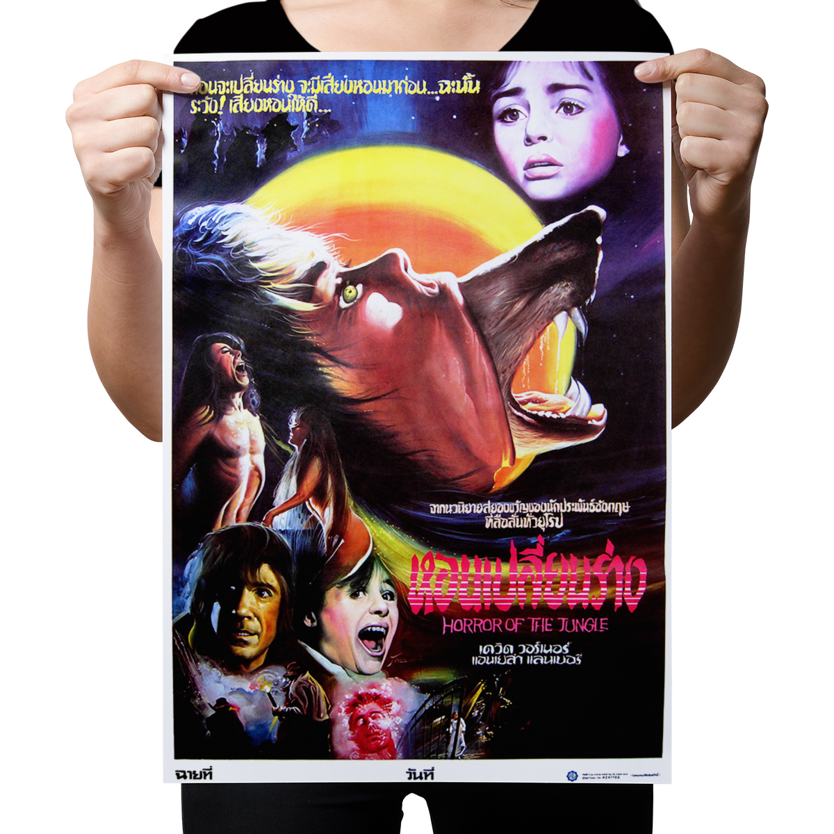 In The Company Of Wolves "Thai" Poster Reprint