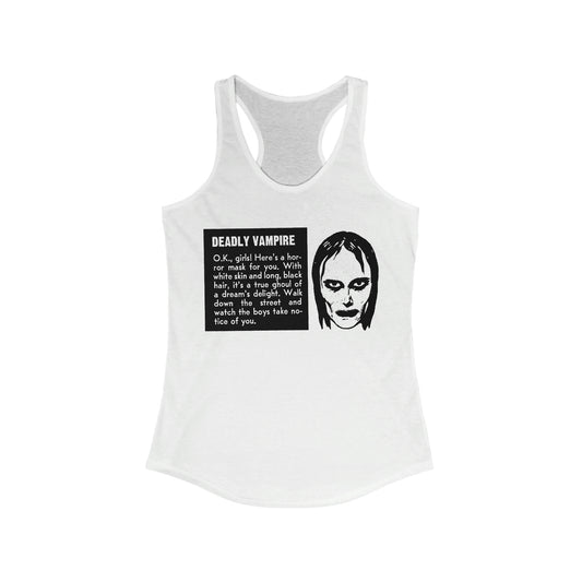 Deadly Vampire "True Ghoul" Women's Racerback Tank